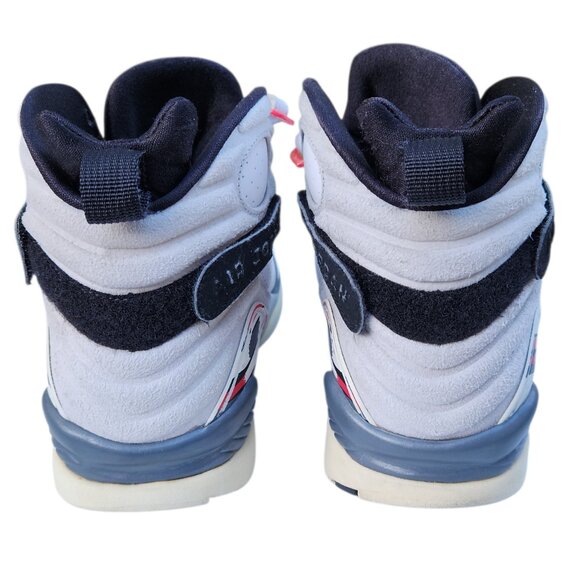 Air Jordan 8 Retro Bugs Bunny 305381-103 Sneakers Shoes White Red Grey 9.5 - Picture 8 of 11